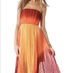 Alice and Olivia Uma midi dress